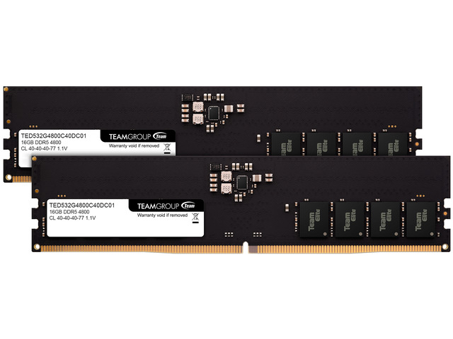 TeamGroup Elite 32GB DDR5 4800MHz CL40 — TeamGroup Elite 32GB DDR5 4800MHz CL40