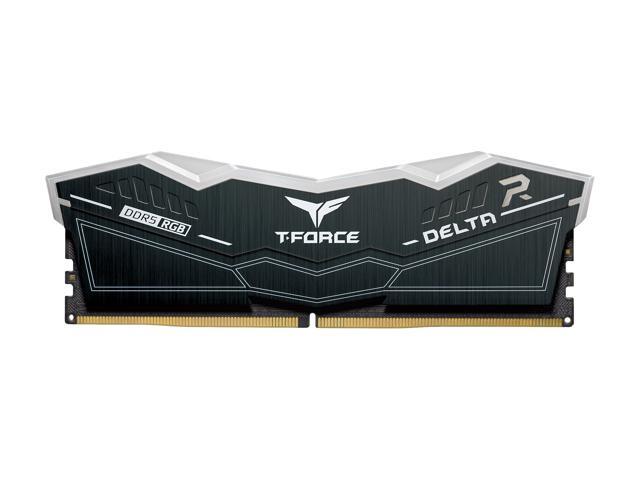 Team T-Force Delta RGB 64GB (2 x 32GB) 288-Pin PC RAM DDR5 6400 (PC5 51200) Desktop Memory Model FF3D564G6400HC30CDC01