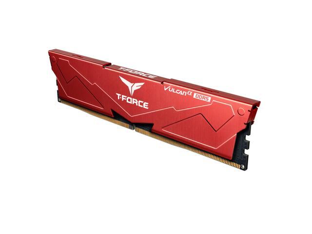 Team Group Vulcan alpha 32GB (2 x 16GB) 288-Pin PC RAM DDR5 6000 (PC5 48000) Desktop Memory Model FLARD532G6000HC38ADC01