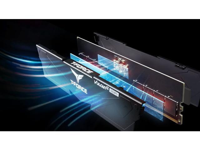 Team Group Vulcan alpha 32GB (2 x 16GB) 288-Pin PC RAM DDR5 6000 (PC5 48000) Desktop Memory Model FLARD532G6000HC38ADC01