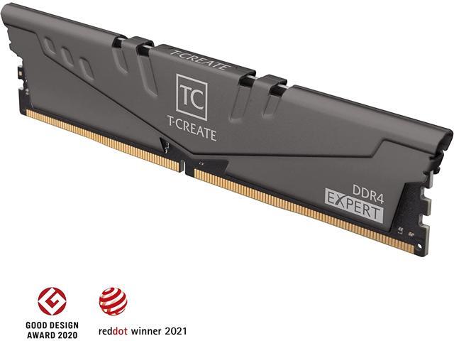 Team T-CREATE EXPERT 32GB (2 x 16GB) 288-Pin PC RAM DDR4 3200 (PC4 25600) Desktop Memory Model TTCED432G3200HC16FDC01