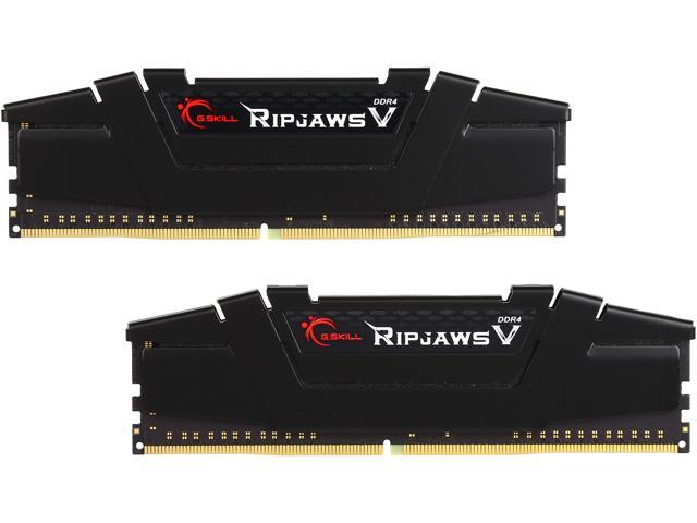 G. SKILL Ripjaws V Series 64GB (2 x 32GB) 288-Pin PC RAM DDR4 3600 (PC4 28800) Desktop Memory Model F4-3600C18D-64GVK