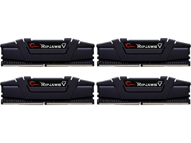 G. SKILL Ripjaws V Series 128GB (4 x 32GB) 288-Pin PC RAM DDR4 3600 (PC4 28800) Desktop Memory Model F4-3600C18Q-128GVK