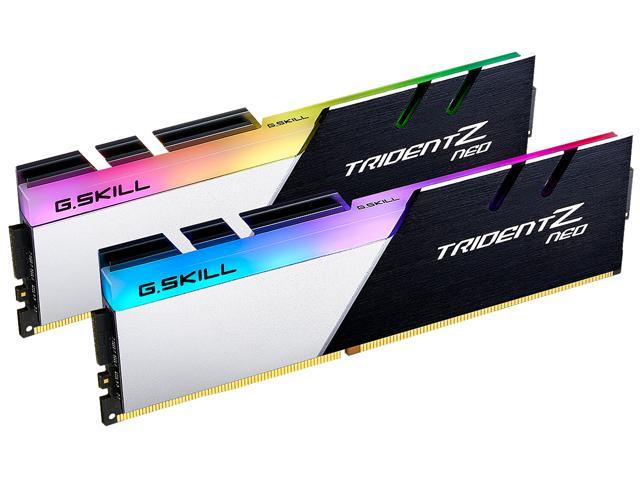 G.SKILL Trident Z Neo 32GB (2 x 16GB) DDR4 4000 (PC4 32000) Intel XMP 2.0 Memory, F4-4000C18D-32GTZN