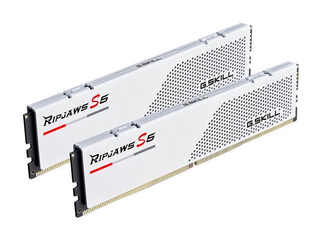 G. SKILL Ripjaws S5 Series 32GB (2 x 16GB) DDR5 5200 Desktop Memory Model F5-5200J4040A16GX2-RS5W