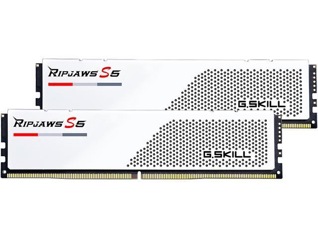 G. SKILL Ripjaws S5 Series 64GB (2 x 32GB) 288-Pin PC RAM DDR5 5600 (PC5 44800) Desktop Memory Model F5-5600J3636D32GX2-RS5W
