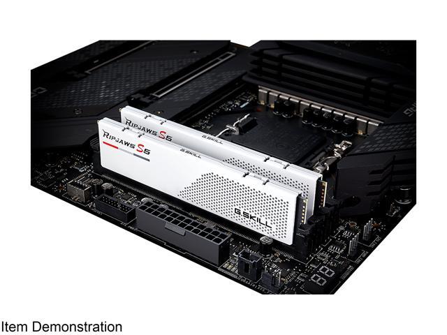 G. SKILL Ripjaws S5 Series 64GB (2 x 32GB) 288-Pin PC RAM DDR5 5600 (PC5 44800) Desktop Memory Model F5-5600J3636D32GX2-RS5W