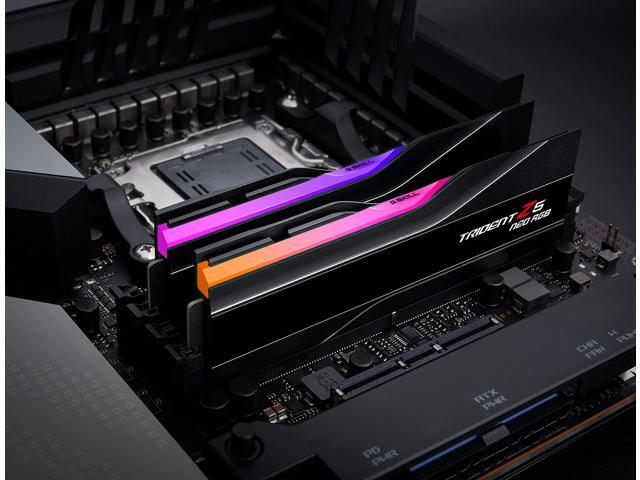 G. SKILL Trident Z5 Neo RGB Series AMD EXPO 32GB (2 x 16GB) 288-Pin PC RAM DDR5 6000 (PC5 48000) Desktop Memory Model F5-6000J3636F16GX2-TZ5NR
