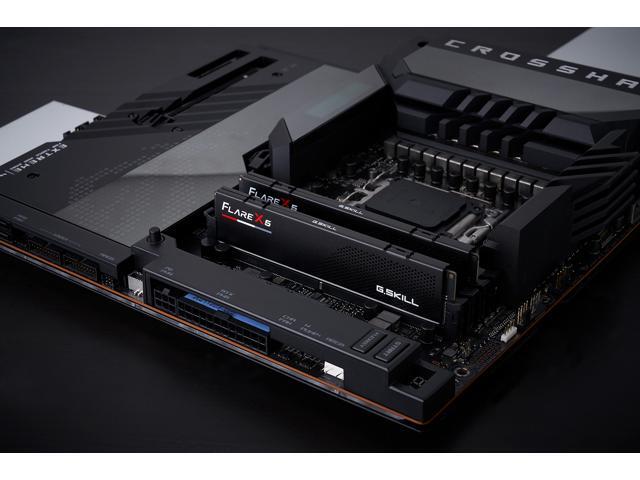 G. SKILL Flare X5 64GB (2 x 32GB) 288-Pin PC RAM DDR5 5600 (PC5 44800) Desktop Memory Model F5-5600J3636D32GX2-FX5