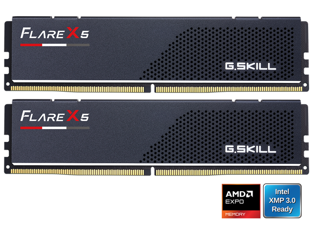 G. SKILL Flare X5 48GB (2 x 24GB) 288-Pin PC RAM DDR5 6000 (PC5 48000) Desktop Memory Model F5-6000J4048F24GX2-FX5