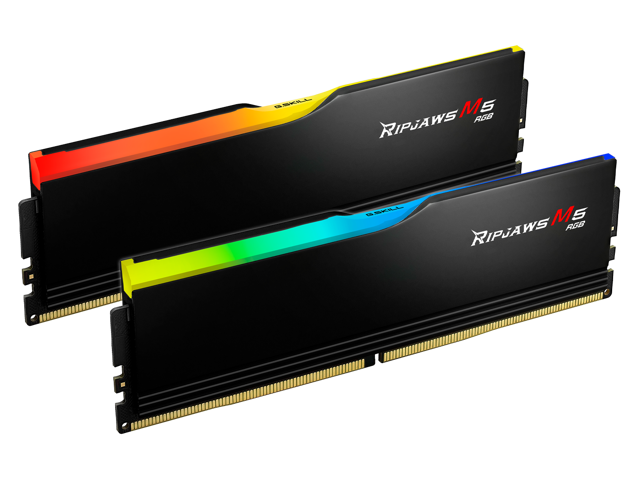 G. SKILL Ripjaws M5 RGB Series 32GB (2 x 16GB) 288-Pin PC RAM DDR5 6000 (PC5 48000) Desktop Memory