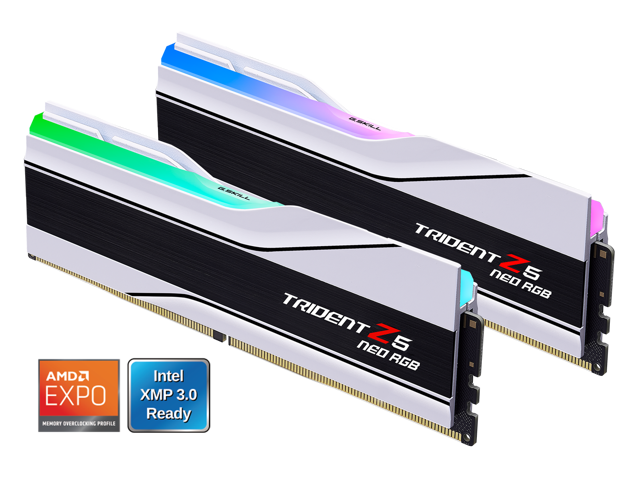 G. SKILL Trident Z5 Neo Series 64GB (2 x 32GB) 288-Pin PC RAM DDR5 6000 (PC5 48000) Desktop Memory Model F5-6000J3636F32GX2-TZ5NRW