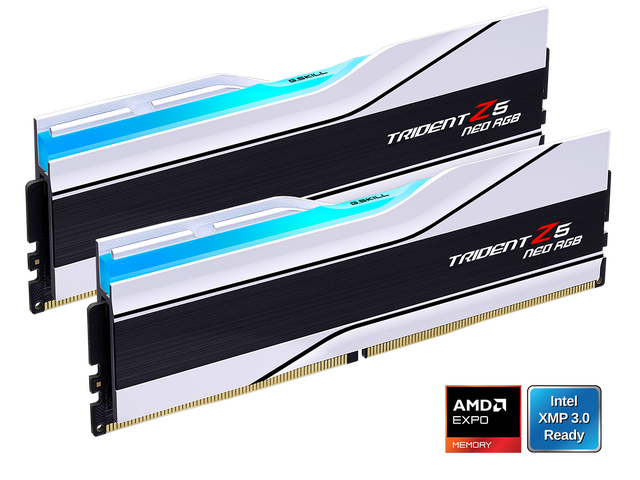 G. SKILL Trident Z5 Neo Series 64GB (2 x 32GB) 288-Pin PC RAM DDR5 6000 (PC5 48000) Desktop Memory Model F5-6000J3636F32GX2-TZ5NRW