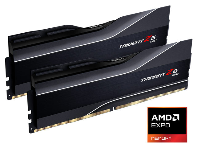 G. SKILL Trident Z5 Neo Series 48GB (2 x 24GB) 288-Pin PC RAM DDR5 8000 (PC5 64000) Desktop Memory Model F5-8000J4048G24GX2-TZ5N RAM