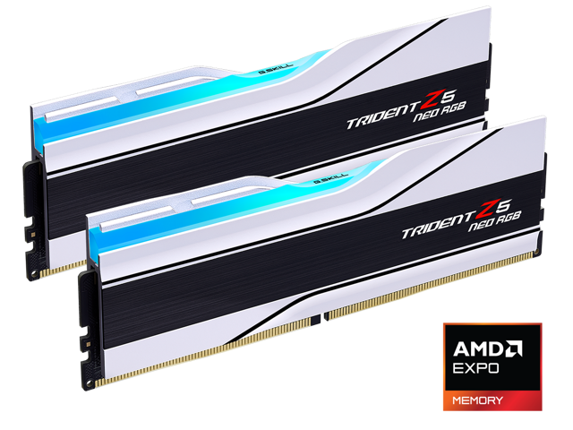 G.SKILL Trident Z5 Neo RGB Series 96GB (2 x 48GB) 288-Pin PC RAM DDR5 6000 (PC5 48000) Desktop Memory Model F5-6000J2636H48GX2-TZ5NRW
