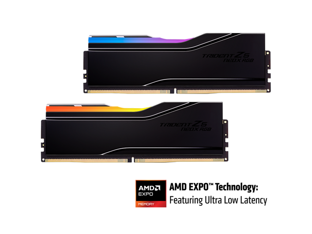 G. SKILL Trident Z5 NeoX RGB Series 32GB (2 x 16GB) 288-Pin PC RAM DDR5 6000 (PC5 48000) Desktop Memory Model F5-6000A3636F16GX2-TZ5NXRN RAM