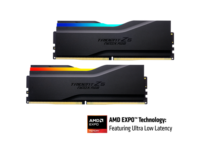 G. SKILL Trident Z5 NeoX RGB Series 32GB (2 x 16GB) 288-Pin PC RAM DDR5 6000 (PC5 48000) Desktop Memory Model F5-6000A2836G16GX2-TZ5NXRK RAM