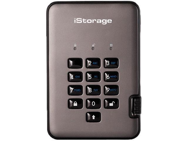 iStorage diskAshur Pro2 SSD 1TB 2.5' USB 3.2 External Solid State Drive
