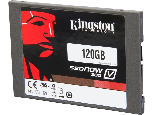 Kingston SSDNow V300 Series 2.5' 120GB SATA III Internal Solid State Drive (SSD) SV300S3D7/120G