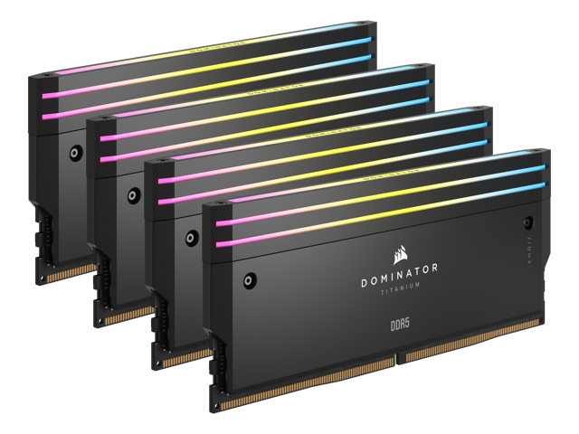 CORSAIR Dominator Titanium 64GB (4 x 16GB) DDR5 6000 (PC5 48000) Desktop Memory Model CMP64GX5M4B6000C36