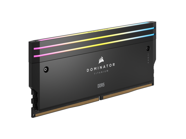 CORSAIR Dominator Titanium 32GB (2 x 16GB) DDR5 6000 (PC5 48000) Desktop Memory Model CMP32GX5M2B6000C30