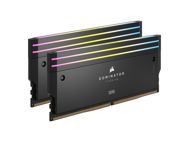 CORSAIR Dominator Titanium 32GB (2 x 16GB) DDR5 6000 (PC5 48000) Desktop Memory Model CMP32GX5M2B6000C30