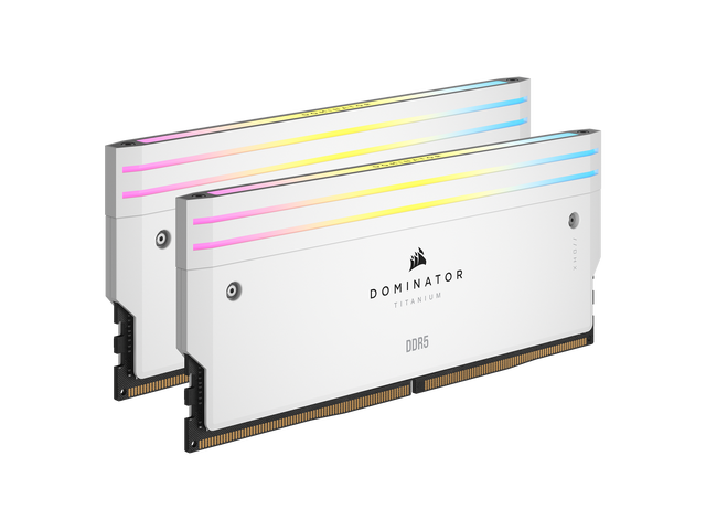 CORSAIR Dominator Titanium 32GB (2 x 16GB) DDR5 6000 (PC5 48000) Desktop Memory Model CMP32GX5M2B6000C30W