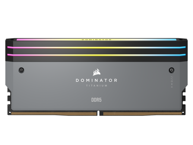 CORSAIR - DOMINATOR TITANIUM 64GB (2 x 32GB) DDR5 6000 CL30-36-36-76 1.40V Intel XMP & AMD EXPO - Gray - image 3