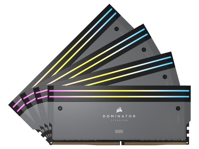 CORSAIR - DOMINATOR TITANIUM 64GB (2 x 32GB) DDR5 6000 CL30-36-36-76 1.40V Intel XMP & AMD EXPO - Gray - image 6