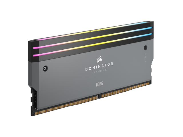 CORSAIR - DOMINATOR TITANIUM 64GB (2 x 32GB) DDR5 6000 CL30-36-36-76 1.40V Intel XMP & AMD EXPO - Gray - image 7