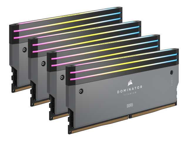 CORSAIR - DOMINATOR TITANIUM 64GB (2 x 32GB) DDR5 6000 CL30-36-36-76 1.40V Intel XMP & AMD EXPO - Gray - image 9