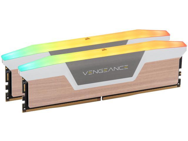 CORSAIR Vengeance RGB 32GB (2 x 16GB) 288-Pin PC RAM DDR5 6000 (PC5 48000) Desktop Memory Model CMH32GX5M2E6000Z36WGWL - Gigabyte Wood