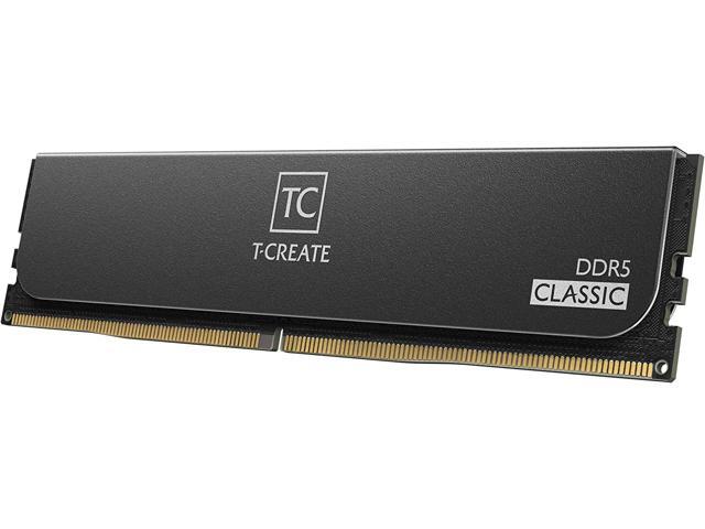 Team T-CREATE CLASSIC 32GB (2 x 16GB) DDR5 6000 (PC5 48000) Desktop Memory Model CTCCD532G6000HC48DC01