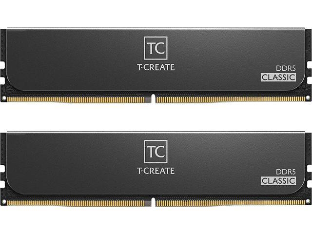 Team T-CREATE CLASSIC 32GB (2 x 16GB) DDR5 6000 (PC5 48000) Desktop Memory Model CTCCD532G6000HC48DC01
