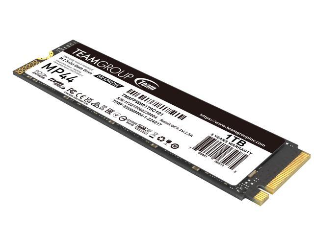 Team Group MP44 M.2 2280 1TB PCIe 4.0 x4 with NVMe Laptop & Desktop & NUC & NAS Internal Solid State Drive (SSD), (R/W Speed up to 7,400/6,500MB/s)...