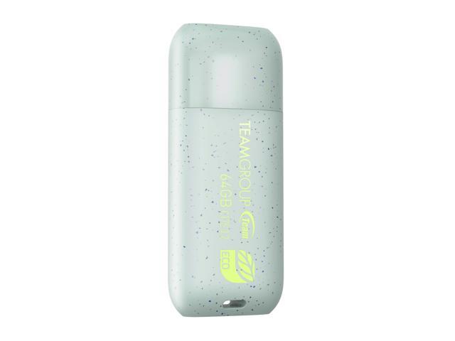 TEAM 64GB C175 ECO USB 3.2 Gen 1 Net-Zero Flash Drive, Speed Up to 100MB/s (TC175ECO364GG01)