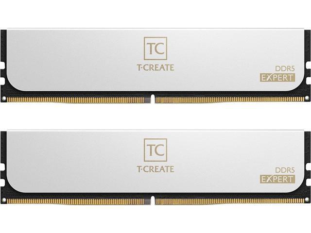 Team T-CREATE EXPERT 48GB (2 x 24GB) 288-Pin PC RAM DDR5 6400 (PC5 51200) Desktop Memory Model CTCWD548G6400HC32ADC01
