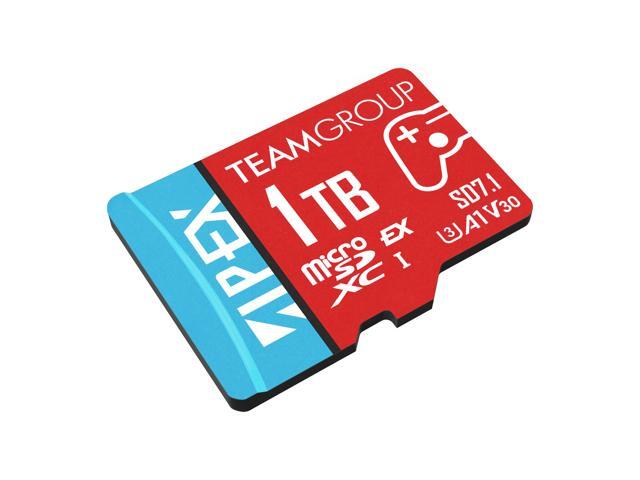 Team 1TB APEX SD7.1 Ultra-Fast microSDXC UHS-I/U3 Memory Card, compatible with Nintendo-Switch, Steam Deck, and ROG Ally, Speed Up to 800MB/s...