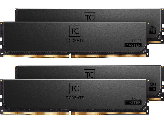 TEAMGROUP CTCMD5192G6000HC30FQC01 T-Create Master 192GB kits(48GBx4) DDR5 6000 (PC5-48000) Overclock ECC RDIMM CL30 1.4V Dual-rank Server Memory...