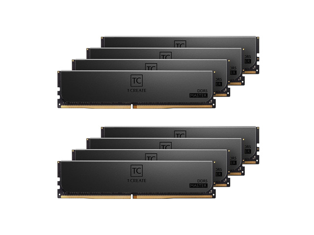TEAMGROUP CTCMD5384G6000HC30FOC01 T-Create Master 384GB kits(48GBx8) DDR5 6000 (PC5-48000) Overclock ECC RDIMM CL30 1.4V Dual-rank Server Memory...