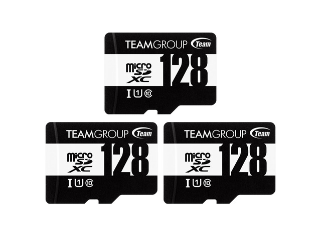 Team 128GB microSDXC Memory Card with Adapter Model TUSDX128GCL10U76