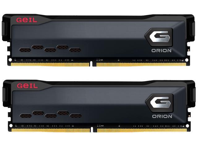 GeIL ORION 32GB (2 x 16GB) DDR4 3200 (PC4 25600) Desktop Memory Model GAOG432GB3200C18ADC RAM