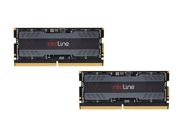 Mushkin Enhanced Redline 32GB (2 x 16GB) 262-Pin DDR5 SO-DIMM DDR5 5600 (PC5 44800) Laptop Memory Model MRA5S560LKKD16GX2