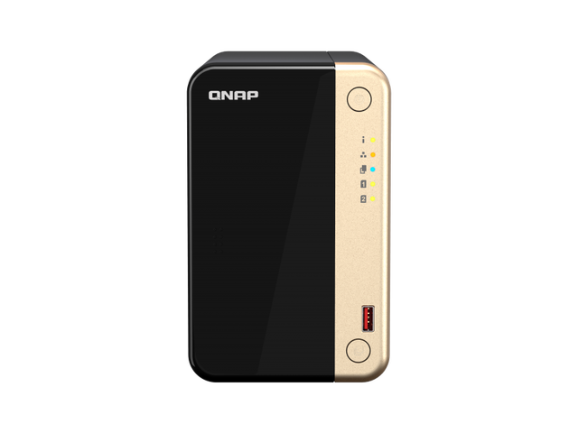 QNAP TS-264 2-Bay High-Performance Desktop NAS. Intel 4C/4T Processor, burst up to 2.9GHz with 8GB DDR4 RAM On-Board, 2 x 2.5GbE, 2 x M.2 2280 PCIe... β photo 2