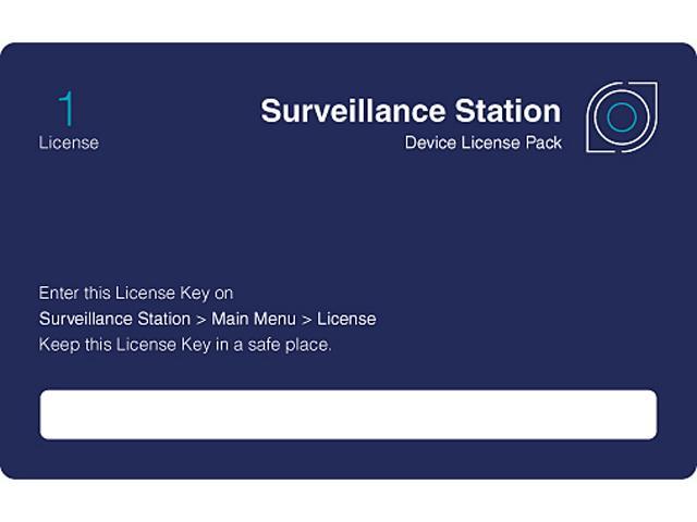 Synology CLP1 IP Camera License Pack for 1 User