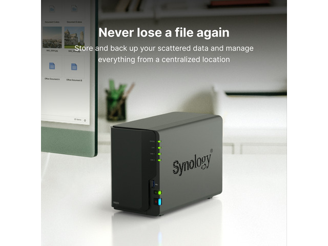 Synology 2-bay DiskStation DS223 (Diskless) — photo 2