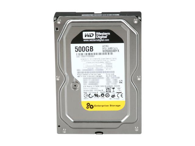Western Digital WD RE4 WD5003ABYX 500GB 7200 RPM 64MB Cache SATA 3.0Gb/s 3.5' Internal Hard Drive Bare Drive