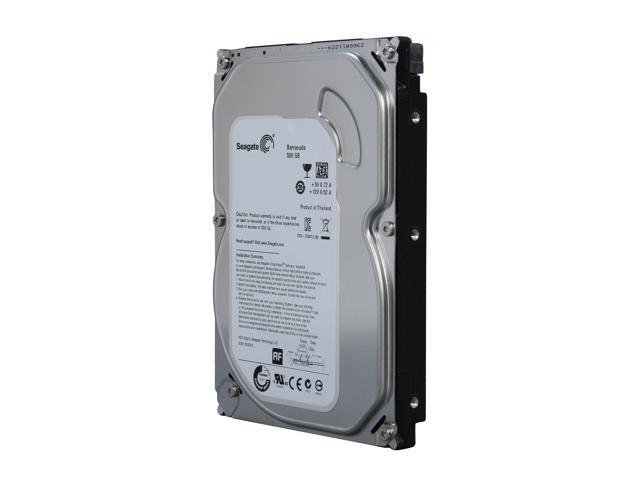 Seagate BarraCuda 7200.9 ST3500641AS-RK 500GB 7200 RPM 16MB Cache SATA 6.0Gb/s 3.5' Internal Hard Drive Retail Kit