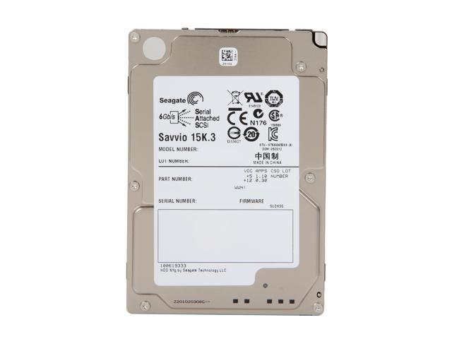 Seagate Savvio 15K.3 ST9300653SS 300GB 15000 RPM 64MB Cache SAS 6Gb/s 2.5' Internal Enterprise Hard Drive Bare Drive