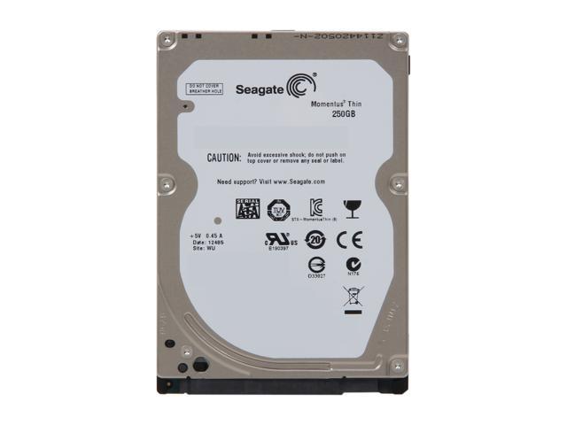 Seagate Momentus Thin ST250LT007 250GB 7200 RPM 16MB Cache SATA 3.0Gb/s 2.5' Internal Notebook Hard Drive Bare Drive